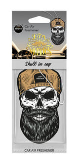 Aroma Barber Skull Car Air Freshener