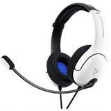 PDP LVL40 Wired Stereo Gaming Headset - White