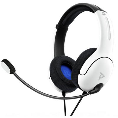 PDP LVL40 Wired Stereo Gaming Headset - White
