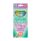 Crayola Colours of Kindness 12 Count Colouring Pencils