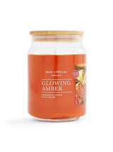 Wax Lyrical Glowing Amber Large Jar Candle 475g