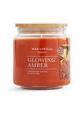 Wax Lyrical Glowing Amber Medium Jar Candle 335g (British brand)