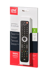One For All Evolve 2in1 TV Remote Control URC7125 Universal Controller