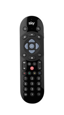Sky Q voice remote with AAA batteries (British brand)