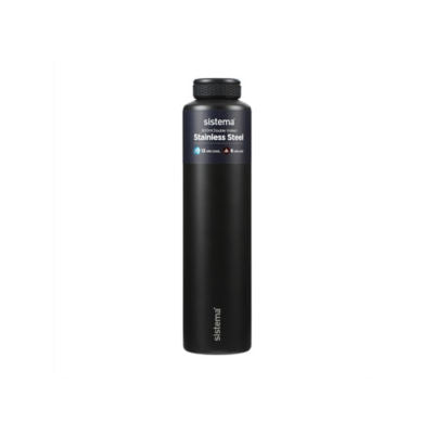 Sistema insulated water bottle assorted colours 600ml (British brand)