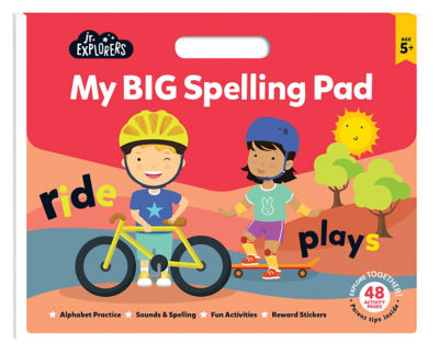 Hinkler My Big Spelling Pad 30x38cm British Activity Book