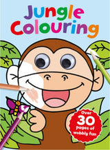 ASDA Wobbly Eyes Jungle Colouring Book