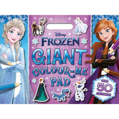 Igloo Books Disney Frozen Colouring Pad with Stickers