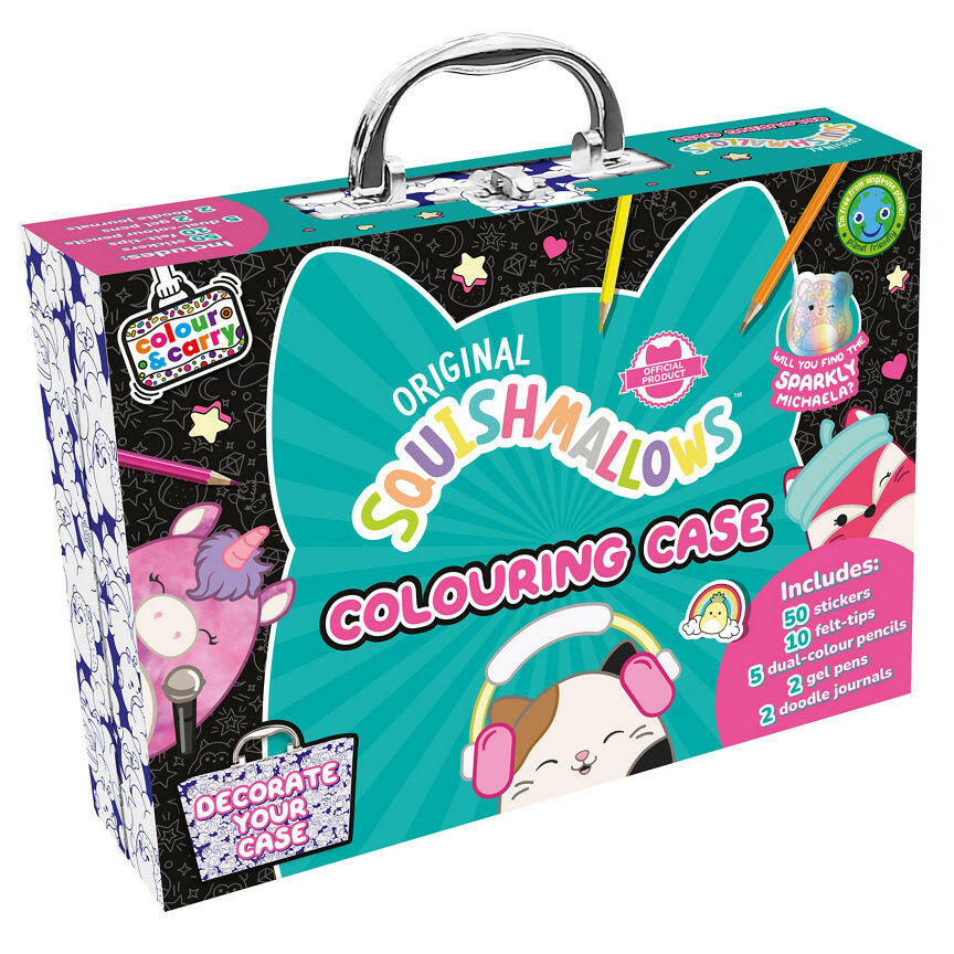 Squishmallows Activity Case GOODS ASDA