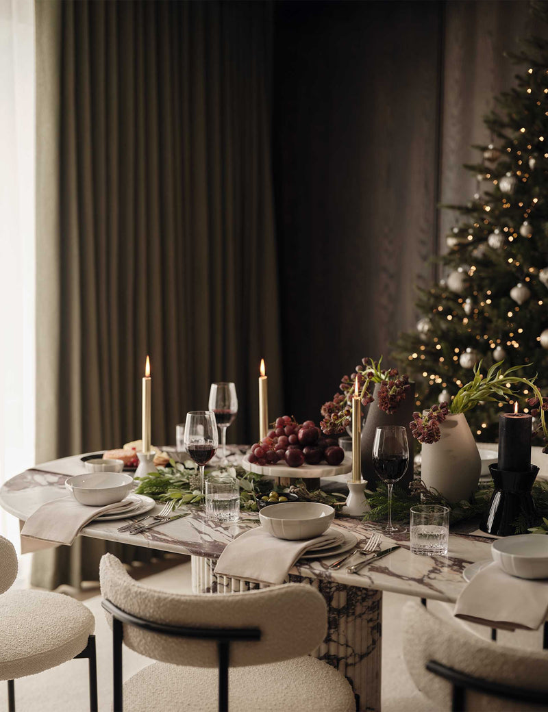 M&S X Kelly Hoppen textured ceramic dinner plate 27.5 cm (British brand)