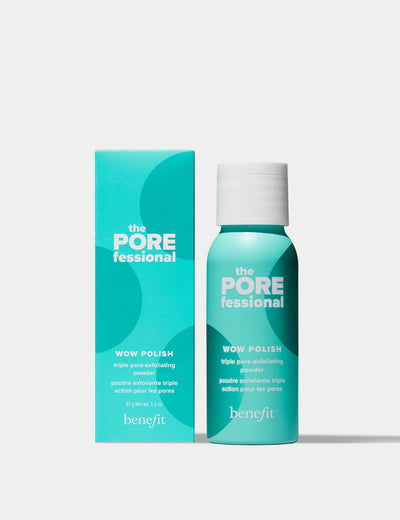 Benefit Porefessional Wow Polish Triple Pore Exfoliating Powder Facial Scrub 45g