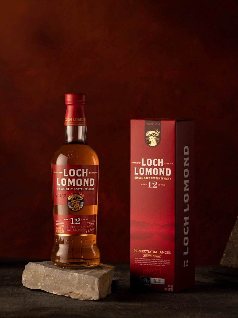 Loch Lomond 12 year old single malt Scotch whisky 70cl - British product