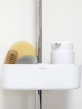 Brabantia White ReNew Shower Caddy
