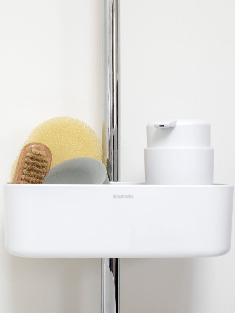 Brabantia White ReNew Shower Caddy - British product