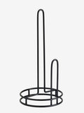 Black wire kitchen roll holder - British product