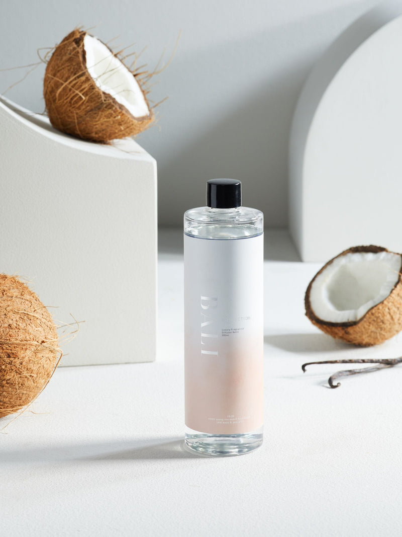 Collection Luxe Bali Tropical Coconut reed diffuser refill 200ml - British product