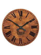 Lascelles French Wine Chateau Brown Wall Clock 49.5cm