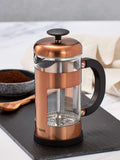 Stellar Copper Glass Cafetiere 3 cup, UK version
