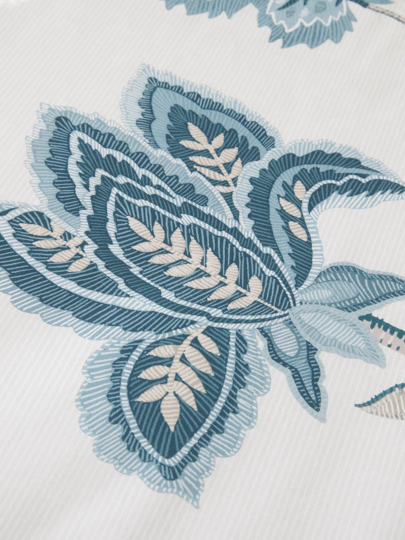 Dreams & Drapes Green Samira duvet cover and pillowcase set - British product