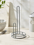 Light Grey Bronx Wire Kitchen Roll Holder