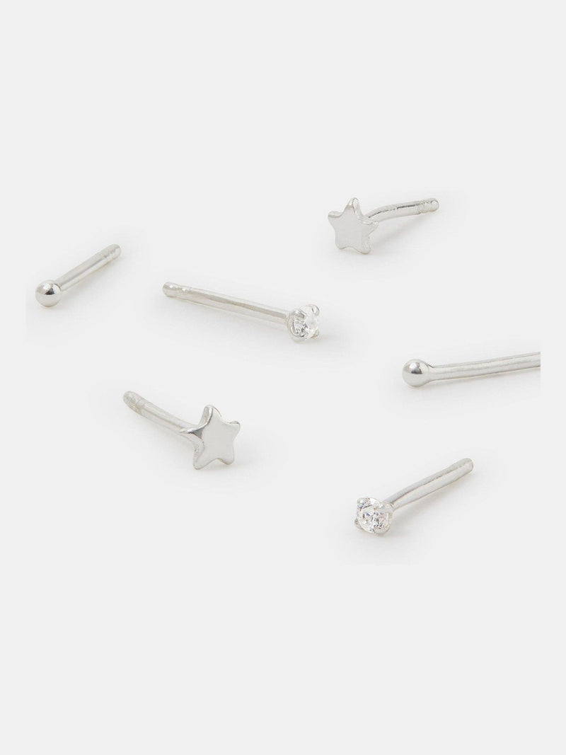 Accessorize sterling silver star stud earrings - British product