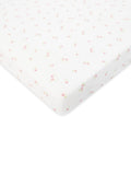 Avery Row Anemone Cotbed Fitted Sheet 140cm x 70cm - British product