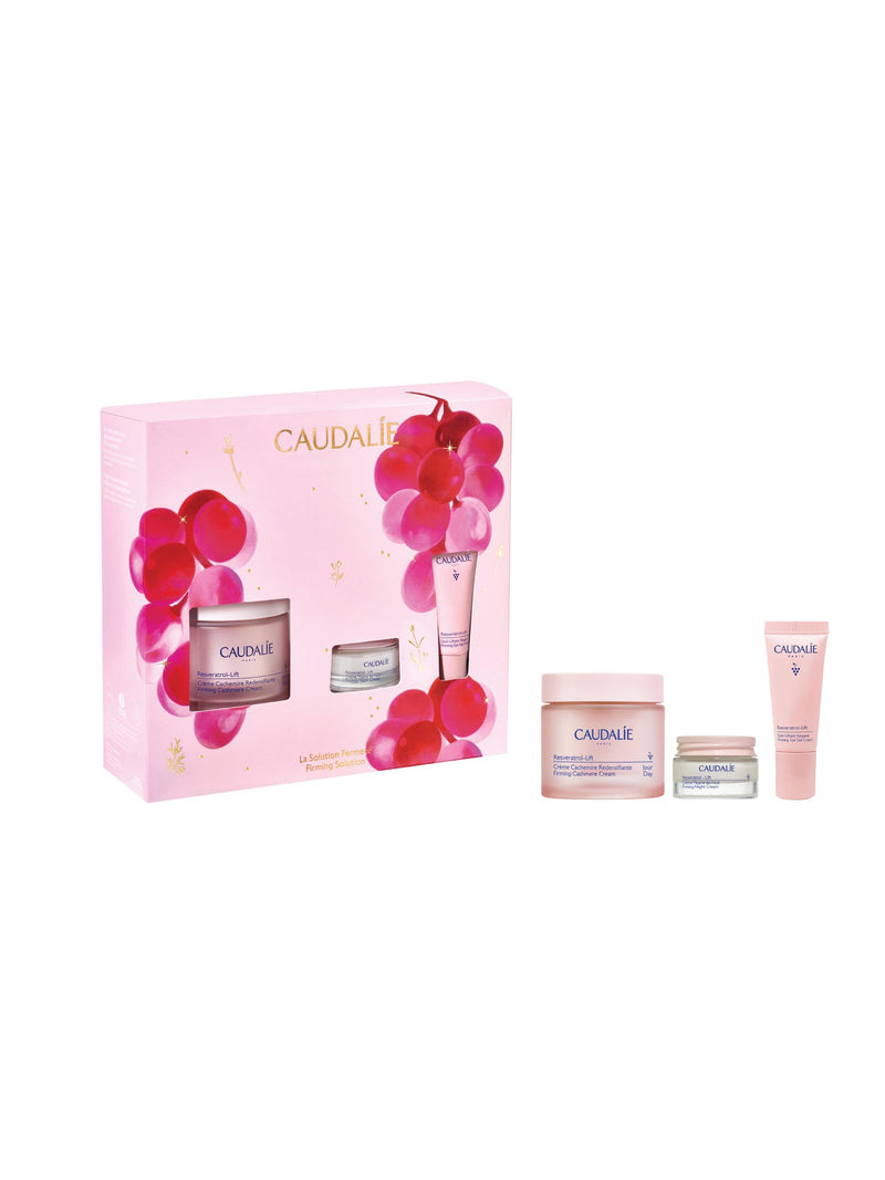 Caudalie Firming Solution Gift Set Resveratrol Lift Trio 70ml - British product