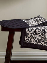 Bedeck of Belfast Charcoal Morsan 100% Cotton Double Oven Gloves