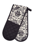 Bedeck of Belfast charcoal morsan double oven gloves - British product