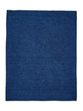 Bedeck of Belfast Midnight Navy Saja Stripe cotton placemats pair - British product