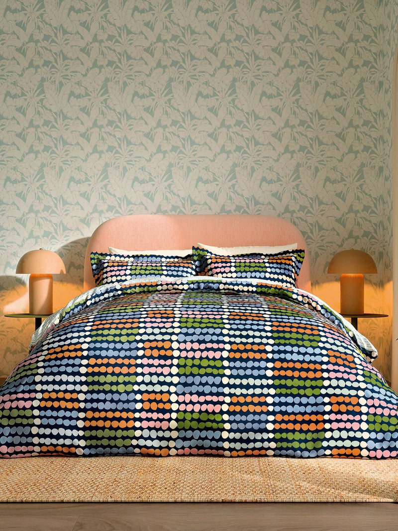 Scion Chai Polka duvet cover set (British brand)