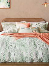 Yvonne Ellen Sage Tropical Safari 100% Cotton Duvet Cover Set
