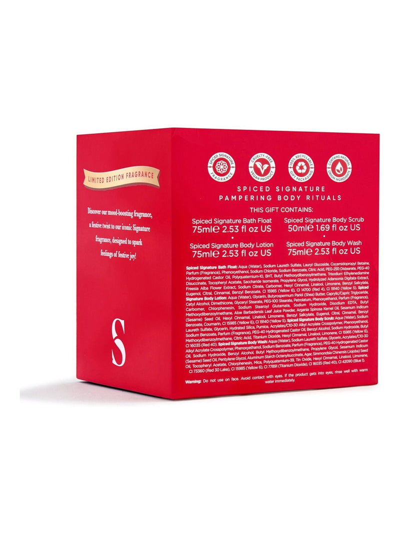 Sanctuary Spa Spiced Signature Pampering Body Rituals Gift Set (Worth £14)