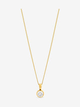 Jon Richard Gold Tone Waterproof Crystal Besel Jewellery Pendant
