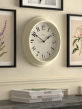 Jones Clocks cream Fenchurch wall clock 40cm, UK version