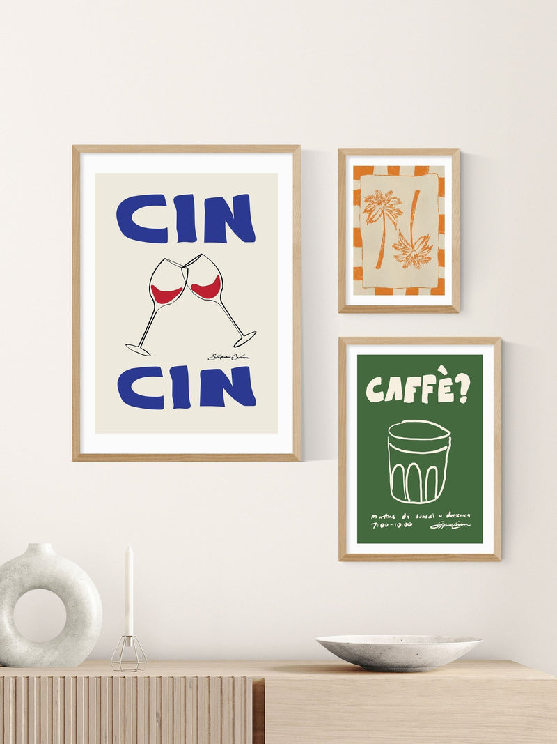 East End Prints Oak Caffe art print - British product