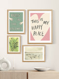 East End Prints Oak Croyde wall art print - British product
