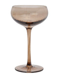 Here''s How Set of 2 Smoke The Lou Coupe Glasses