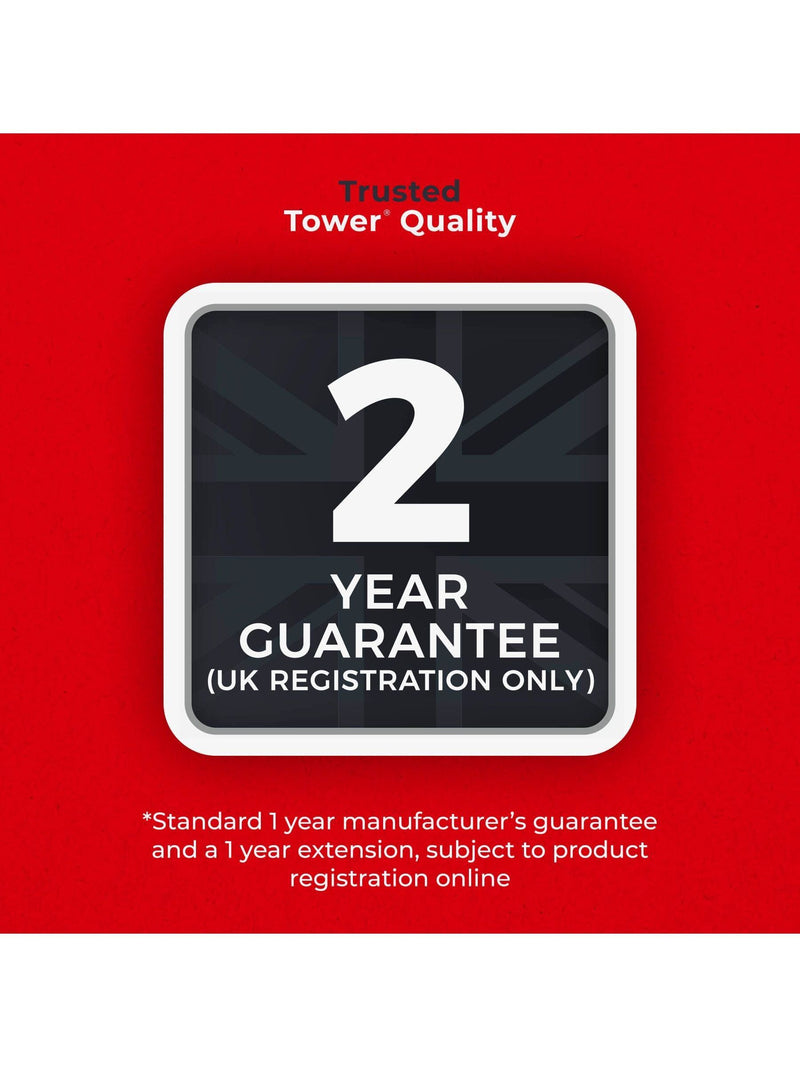 Tower Black Smart Start Gourmet 28cm wok (British brand)