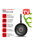 Tower Black Smart Start Gourmet 28cm wok (British brand)