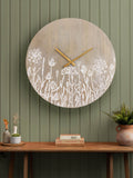 Voyage Maison Grey Fleur Et Faune wooden clock 60cm (British brand)
