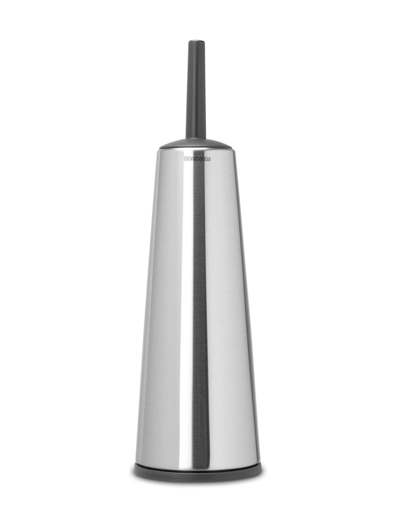 Brabantia Matt Steel ReNew toilet brush and holder 42cm - British product