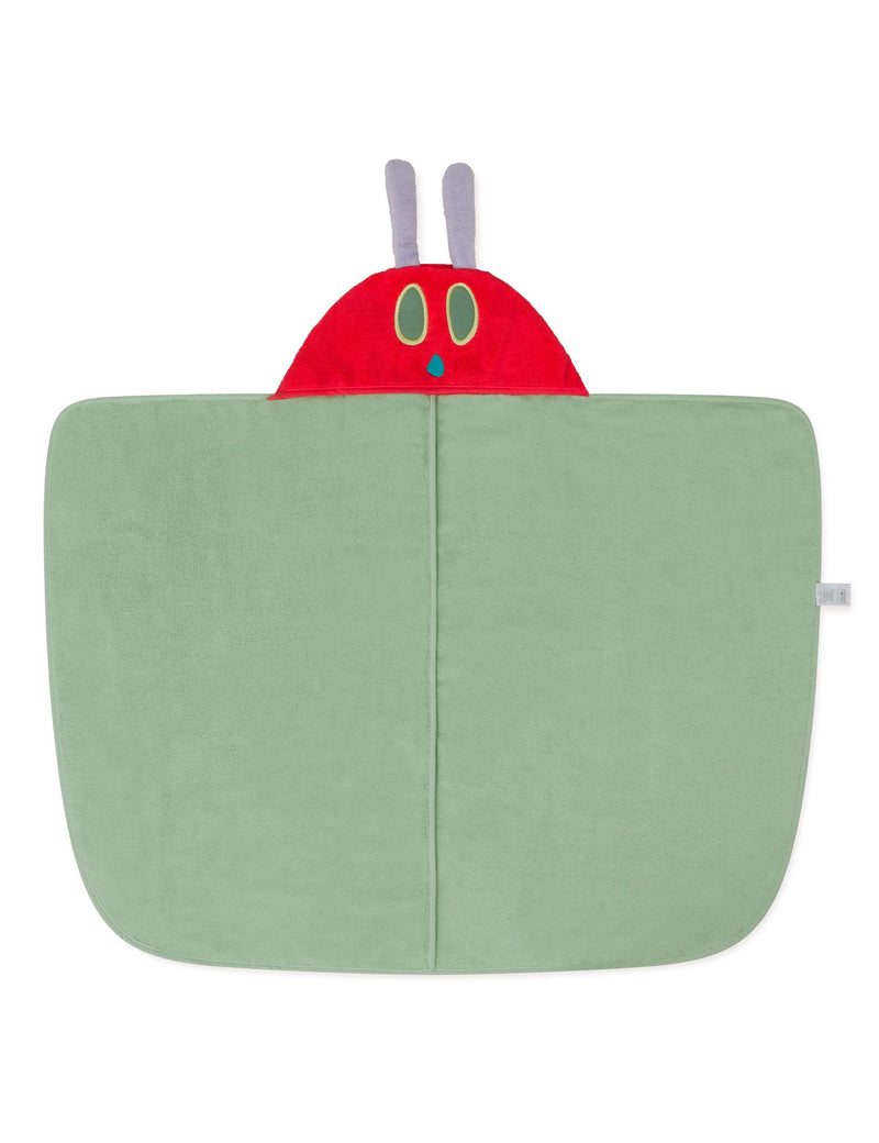 MORI Very Hungry Caterpillar hooded towel (British brand)