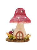 Widdop red natural handmade mushroom ornament (British brand)