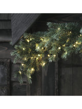 Lights4fun 1.5m Dual Colour Micro LED Christmas Garland