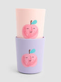 JoJo Maman Bébé Apples 2-Pack Silicone Cups
