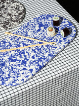 Curateology Blue Rock Large Serving Platter