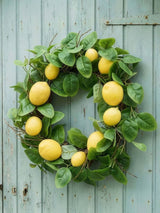 Dibor Green Agrumi Lemon Decorative Wreath 50cm
