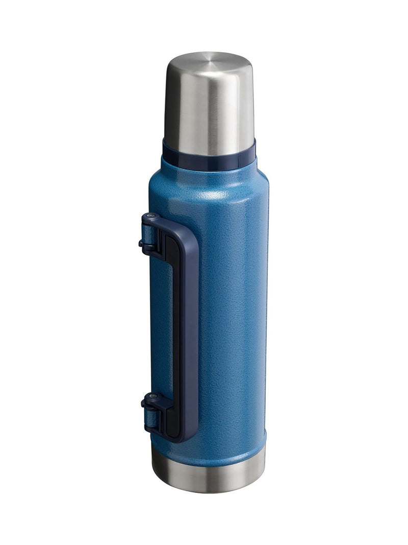 Double-Wall Vacuum Insulated Bottle with Collapsible Handle 1.4L