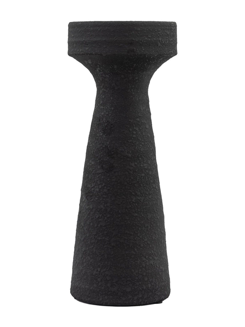 Gallery Home Black Lollie Pillar Holder